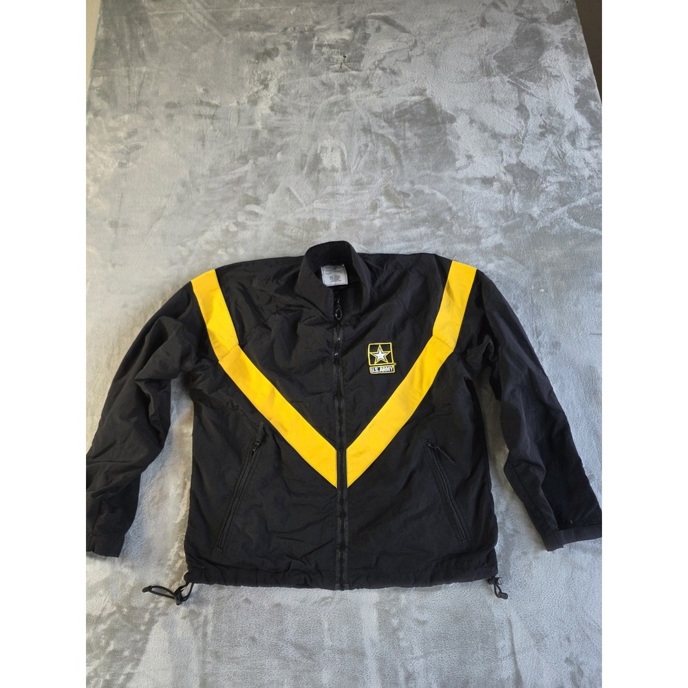 ARMY  JACKET Unisex Small BLACK/YELLOW Pt